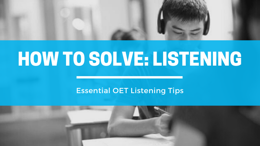 Oet 2.0 listening samples